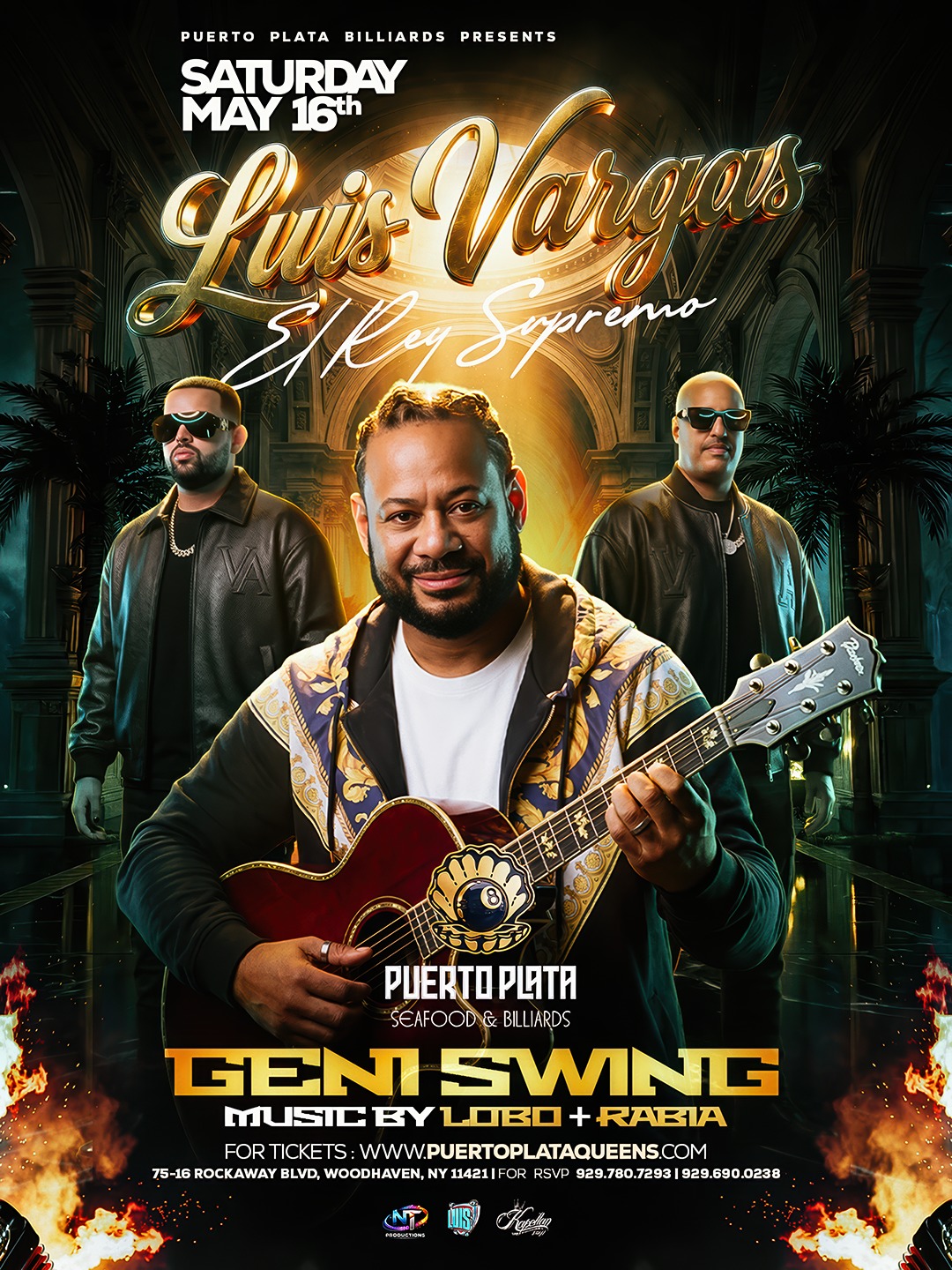 LUIS VARGAS EL REY SUPREMO FEATURING GENI SWING Y DJ LOBO