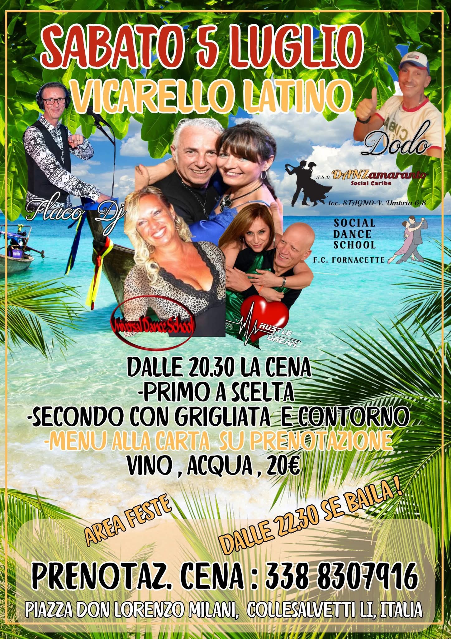 SABATO 5 LUGLIO - Vicarello LATINO !