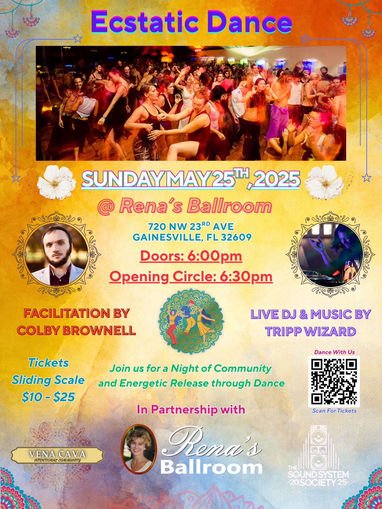 Ecstatic Dance w Live DJ - Rena’s Ballroom
