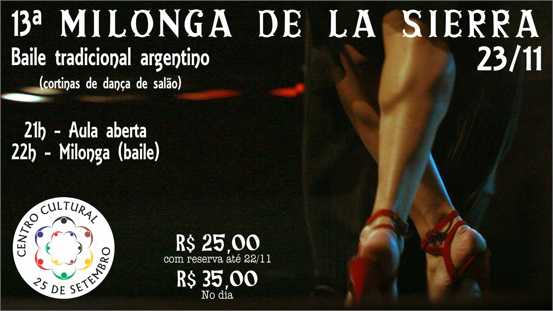 13ª Milonga de La Sierra