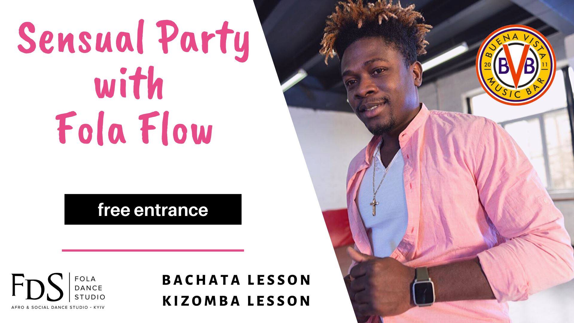 Sensual Tuesday with Fola Flow in Buena Vista Social Bar