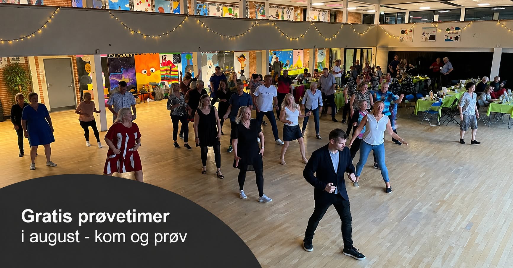 Gratis prøvetimer i dans