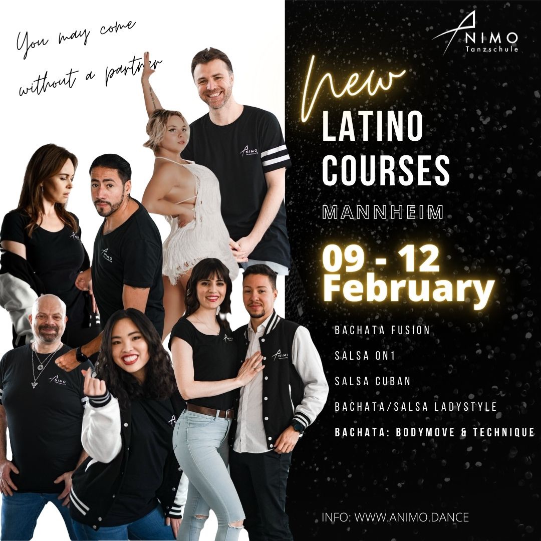 New courses- Bachata, Salsa ON1, Salsa Cubana