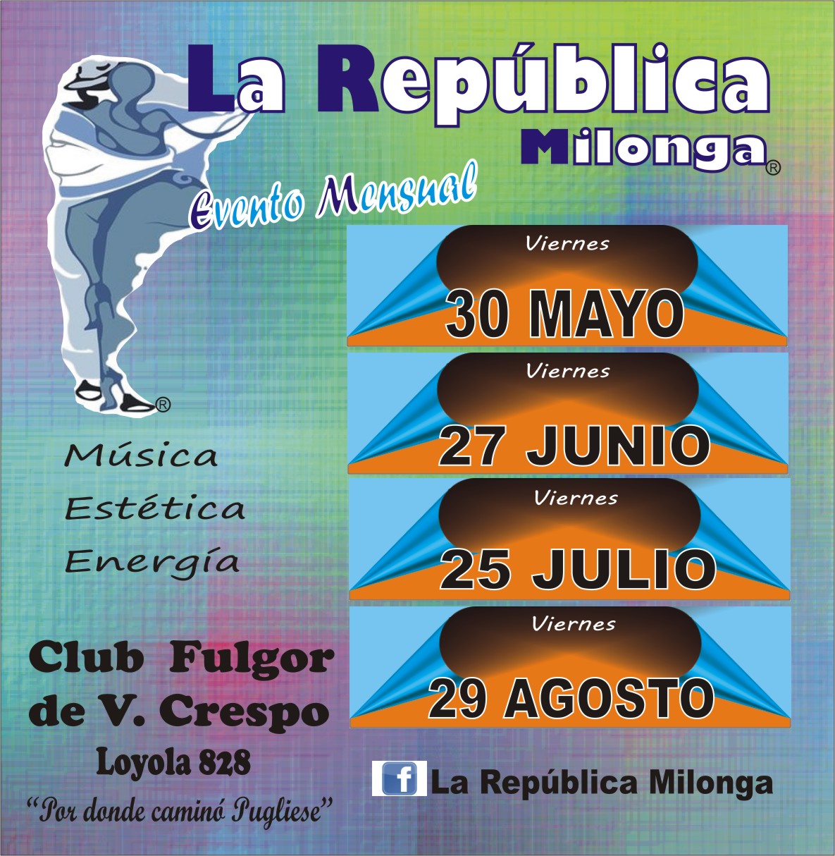 La República Milonga: evento mensual