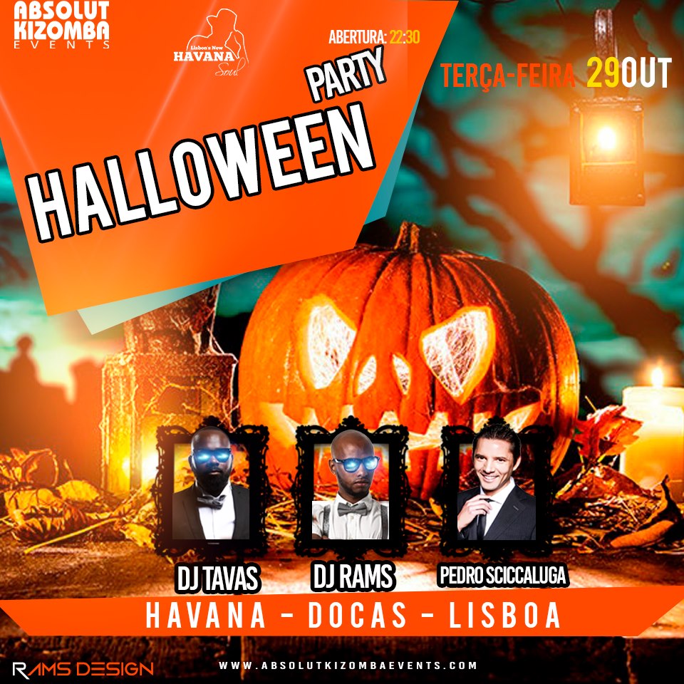 Terças Absolut Kizomba at Havana - Halloween Party