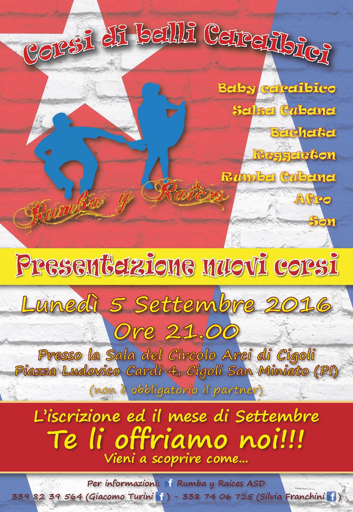 Presentazione Corsi di BALLI Caraibici by Scuola di Ballo Rumba Y Raices
