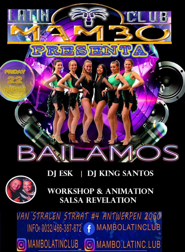 Bailamos at Mambo Latin Club