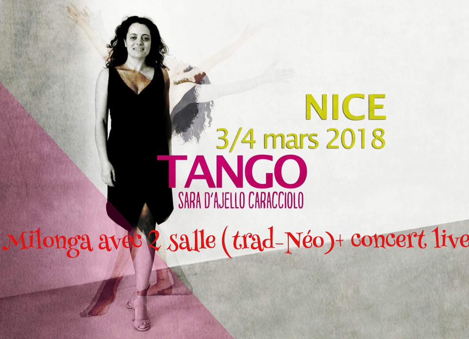 Super milonga en occasion des stages avec Sara
