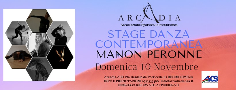 MANON Peronne Stage di Danza Contemporanea
