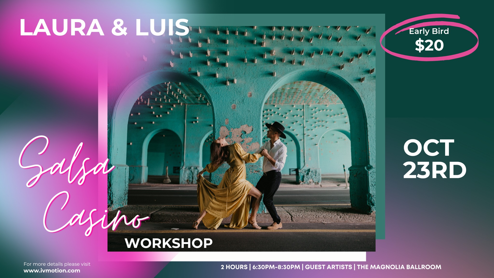Casino Salsa Workshop with Laura & Luis