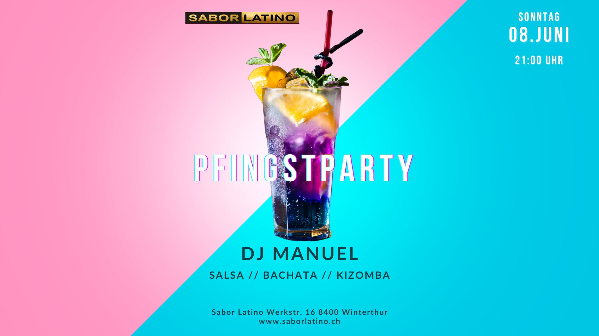 Pfingsparty am Pfingstsonntag mit DJ Manuel