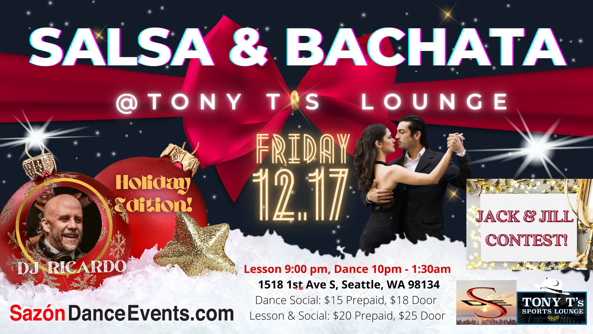Salsa & Bachata Jack & Jill Competition-Holiday Edition