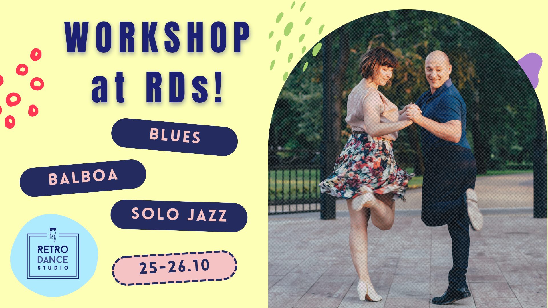 Warsztaty Workshop: Blues, Solo Jazz i Balboa at RDs!