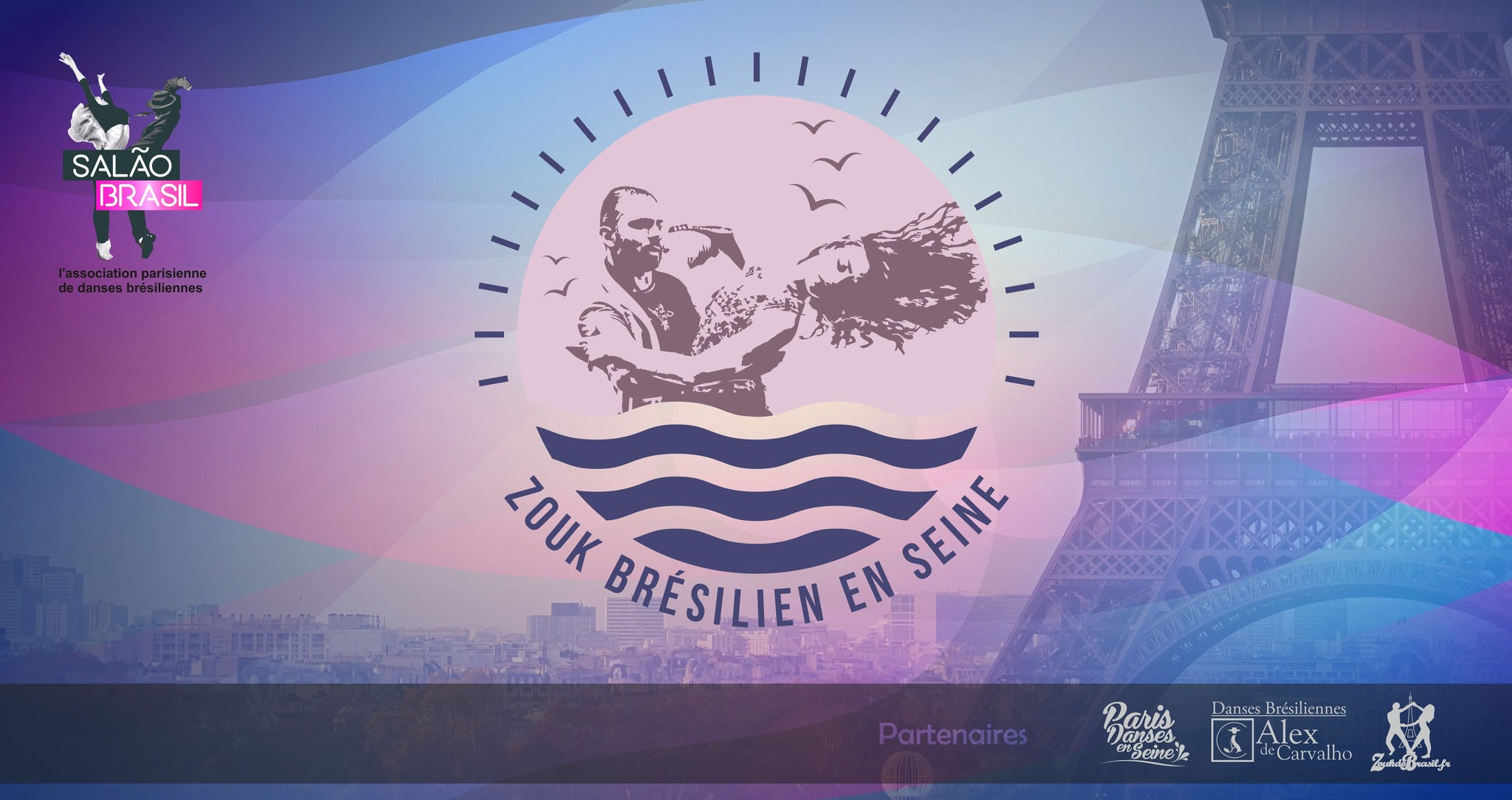 Zouk Brésilien sur les quais de Seine!
