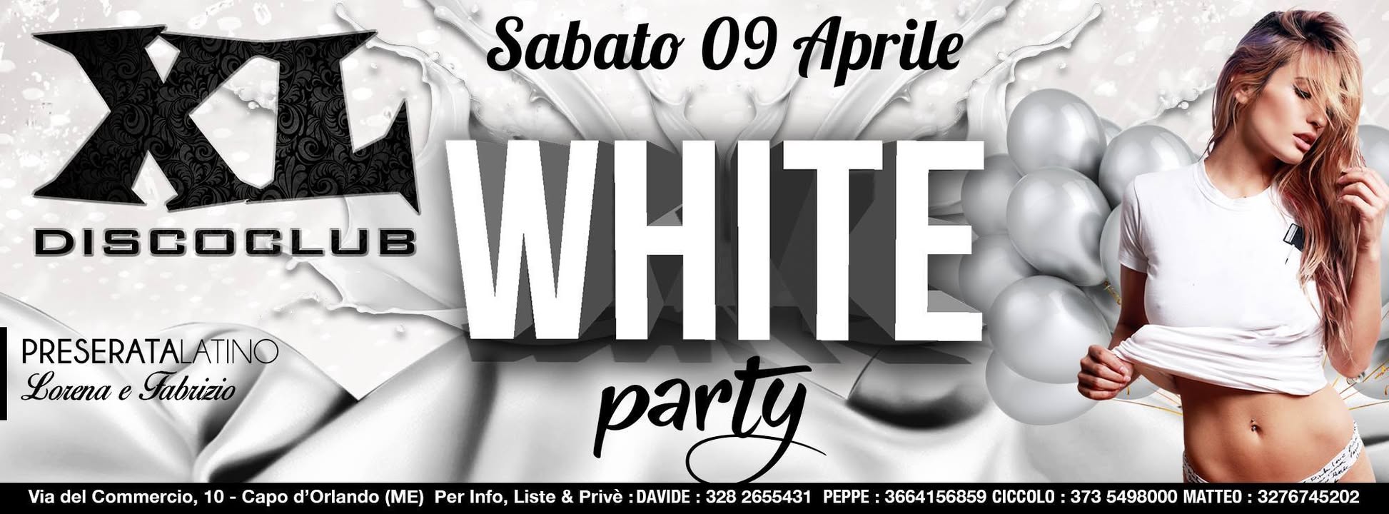 XL Music Club ★ WHITE dance Party Atto II ★ 09.04.16
