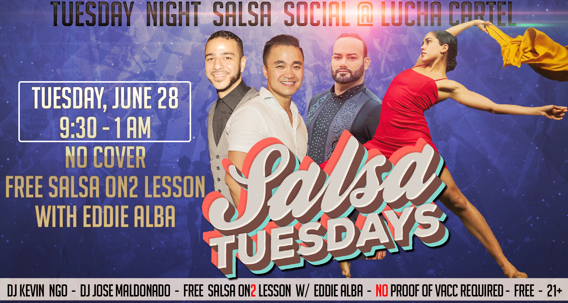 Salsa Tuesdays June 28