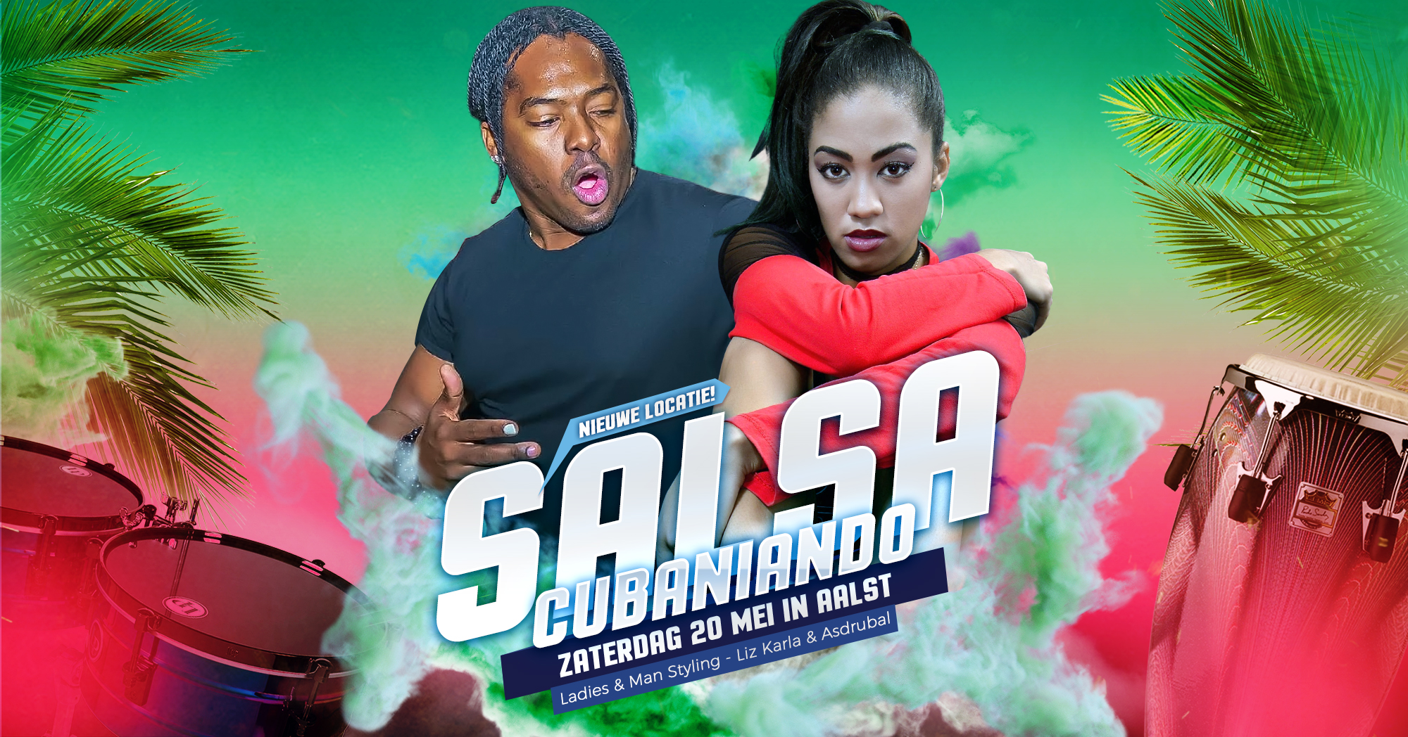 Cubaniando Party in Aalst, Zaltbommel