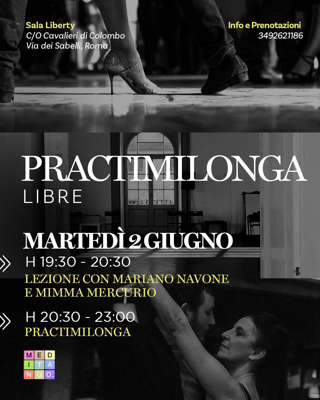 Practimilonga Libre con lezione