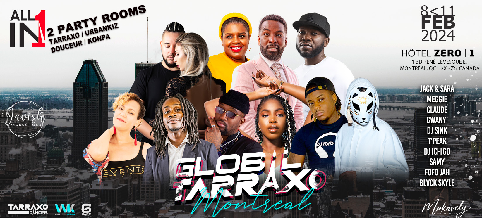 Global Tarraxo Festival Montréal 3rd edition