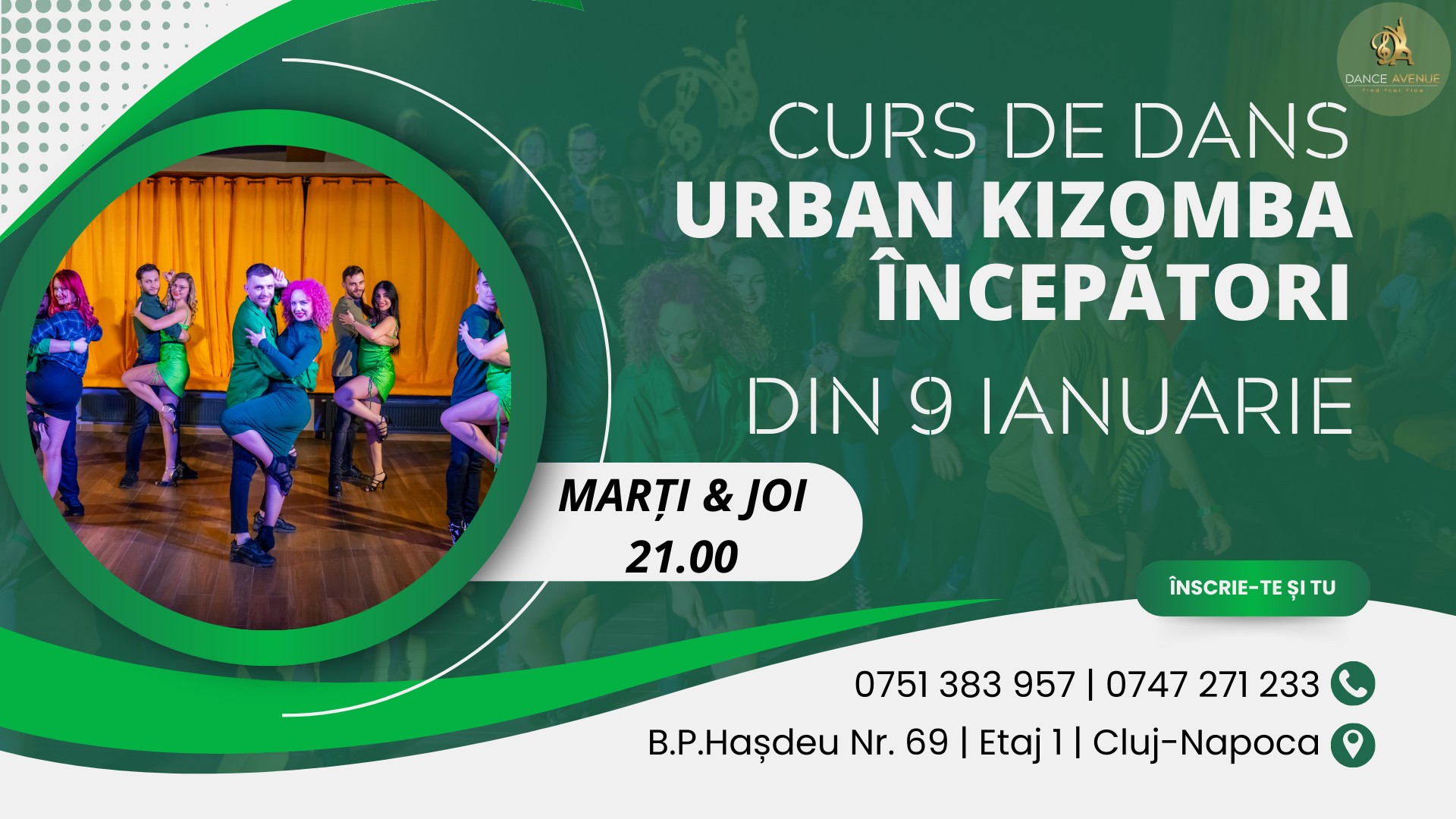 URBAN KIZOMBA Curs pentru începători