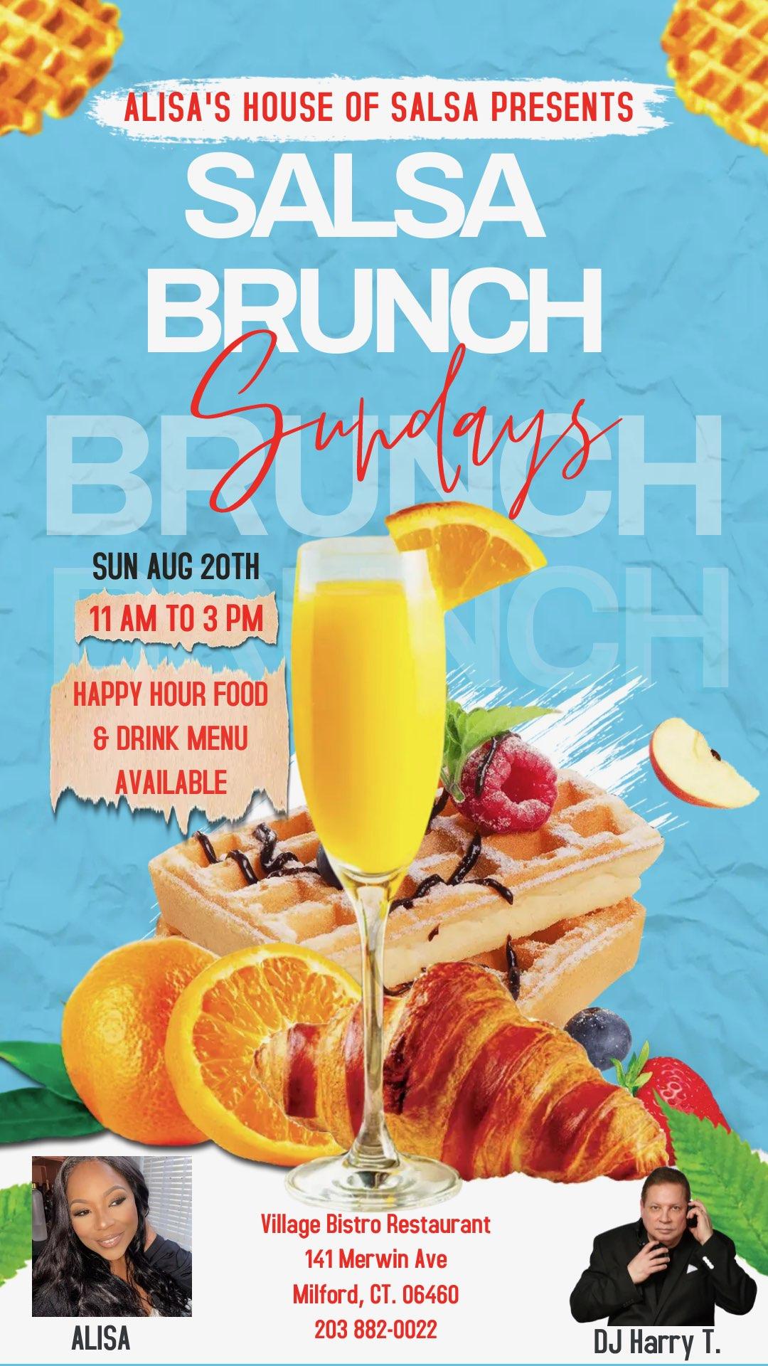 Sunday Salsa Brunch at Village Bistro