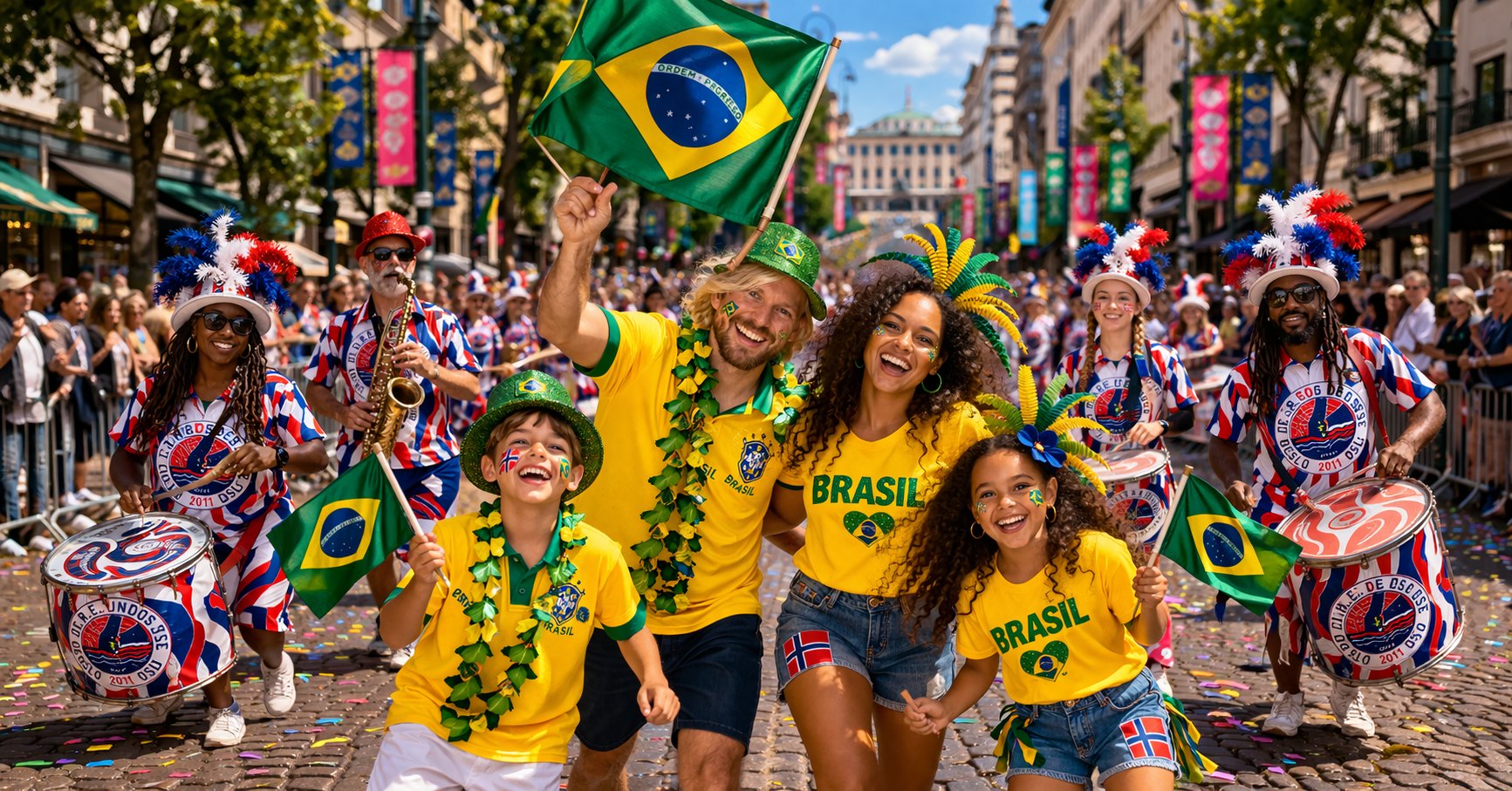 Families & Kids - Prepare for the World Carnival June 6th with Oslo Sambaskole
