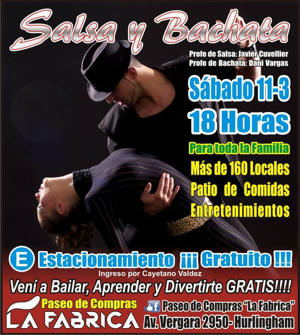 Sabado de Bachata & SALSA En La Fábrica