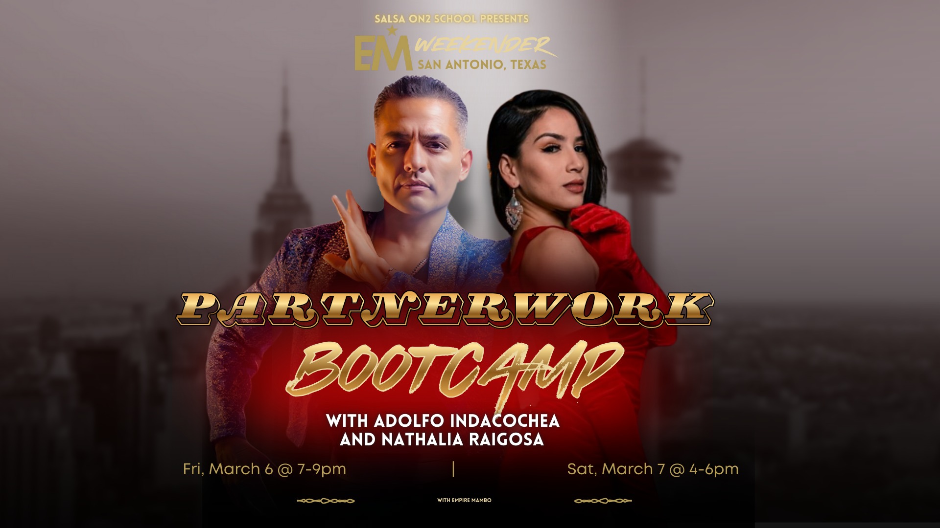Adolfo & Naty: Mambo Partnerwork Bootcamp