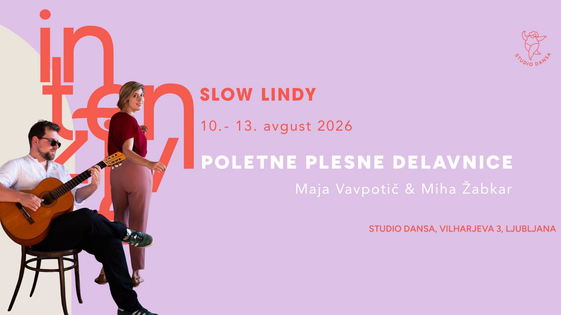 SLOW LINDY poletna intenzivka 10. - 13.8.2026