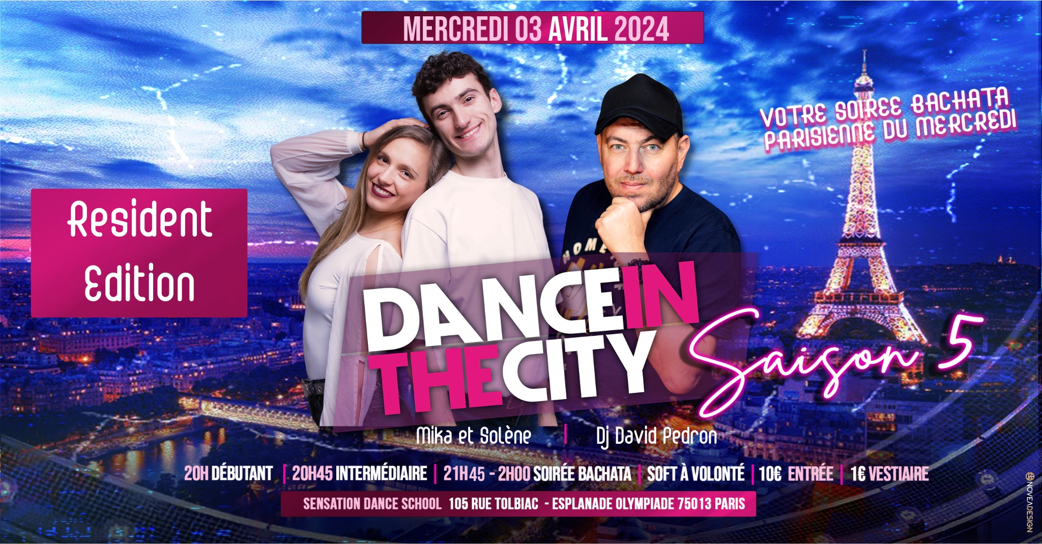 DITC - Votre soirée bachata parisienne du mercredi