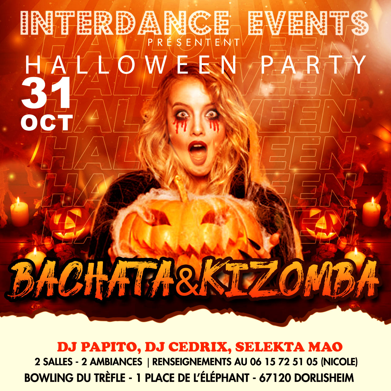 Trebol Baila ★ Halloween Party ★ 31 Octobre 2022