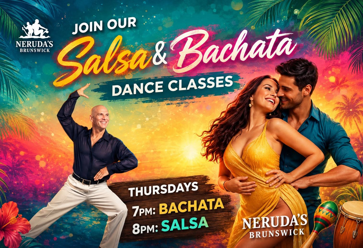 50 50 Bachata & Salsa on Thursdays