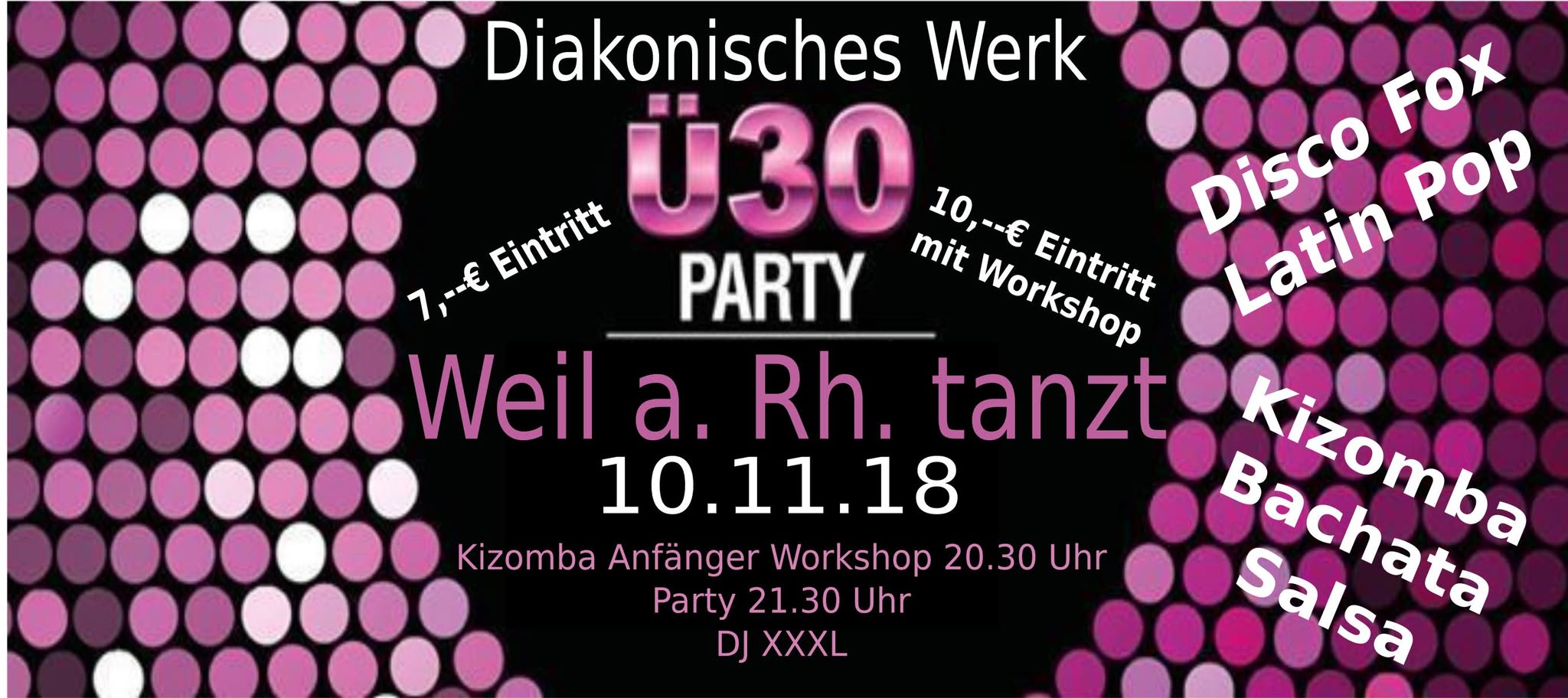 Ü 30 Party - Weil am Rhein tanzt