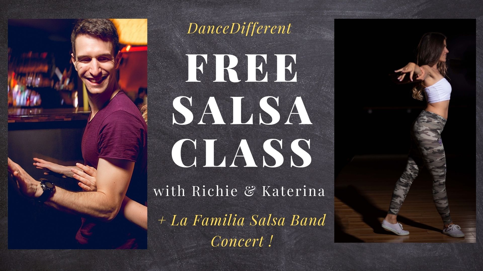 FREE mini salsa lesson + concert !!!