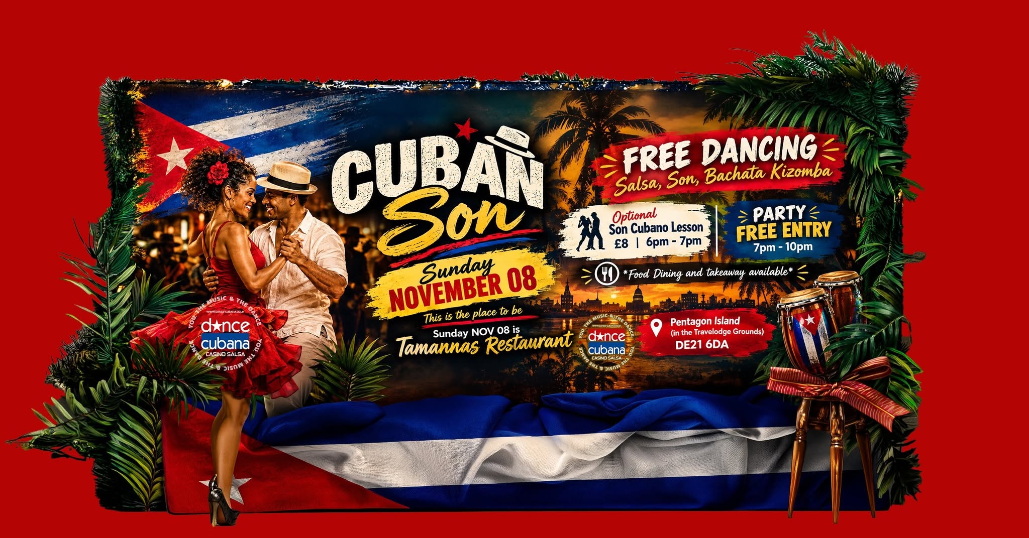 Cuban Son & Salsa, Bachata Dance Night
