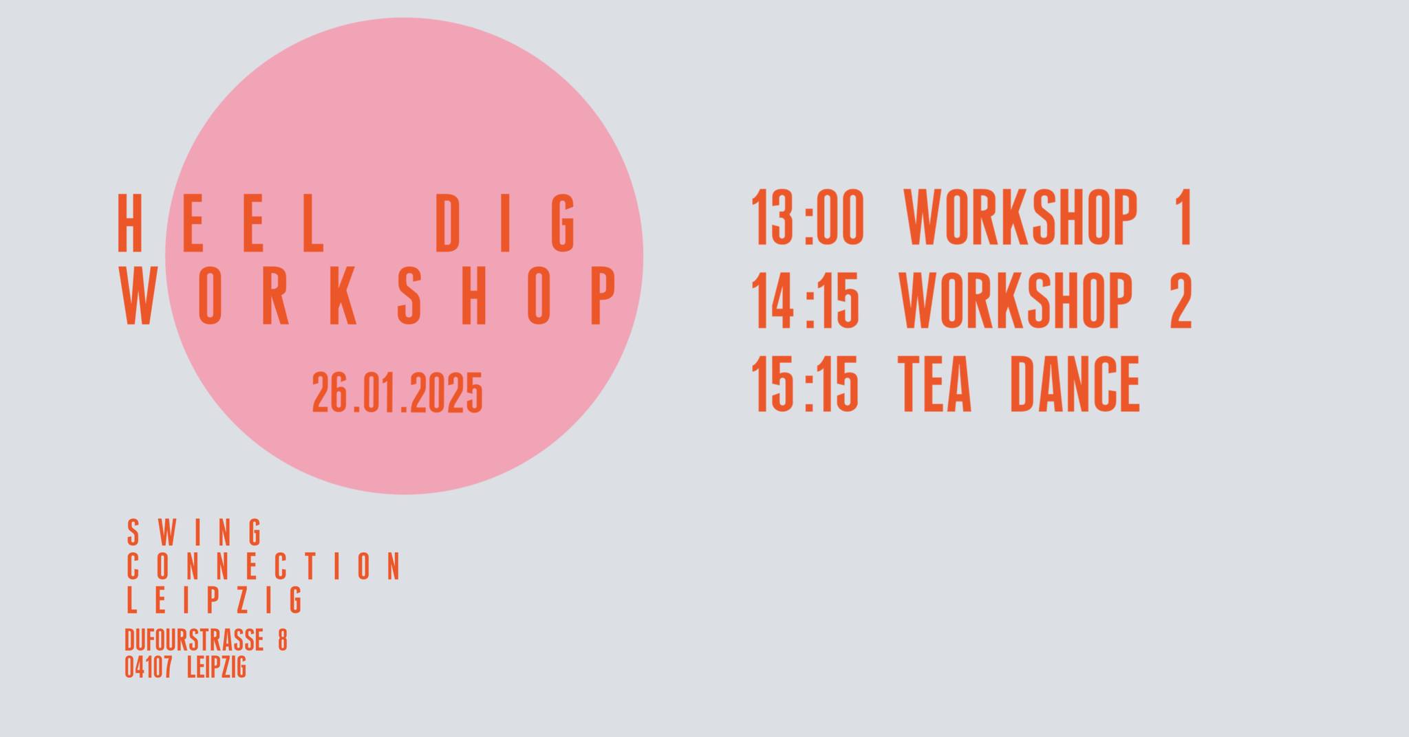 Heel Dig Workshop