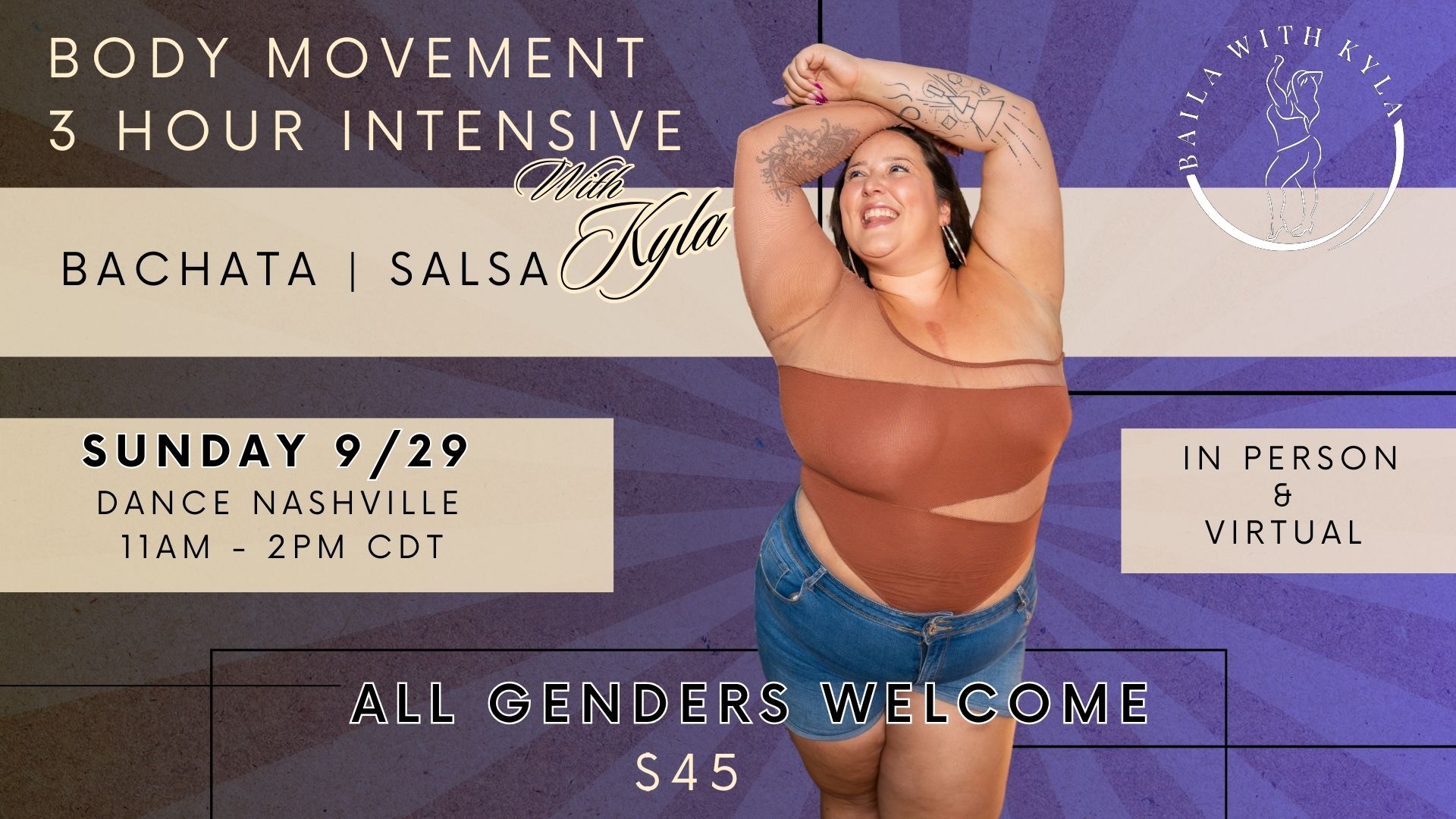 Body Movement Intensive - In person & Virtual