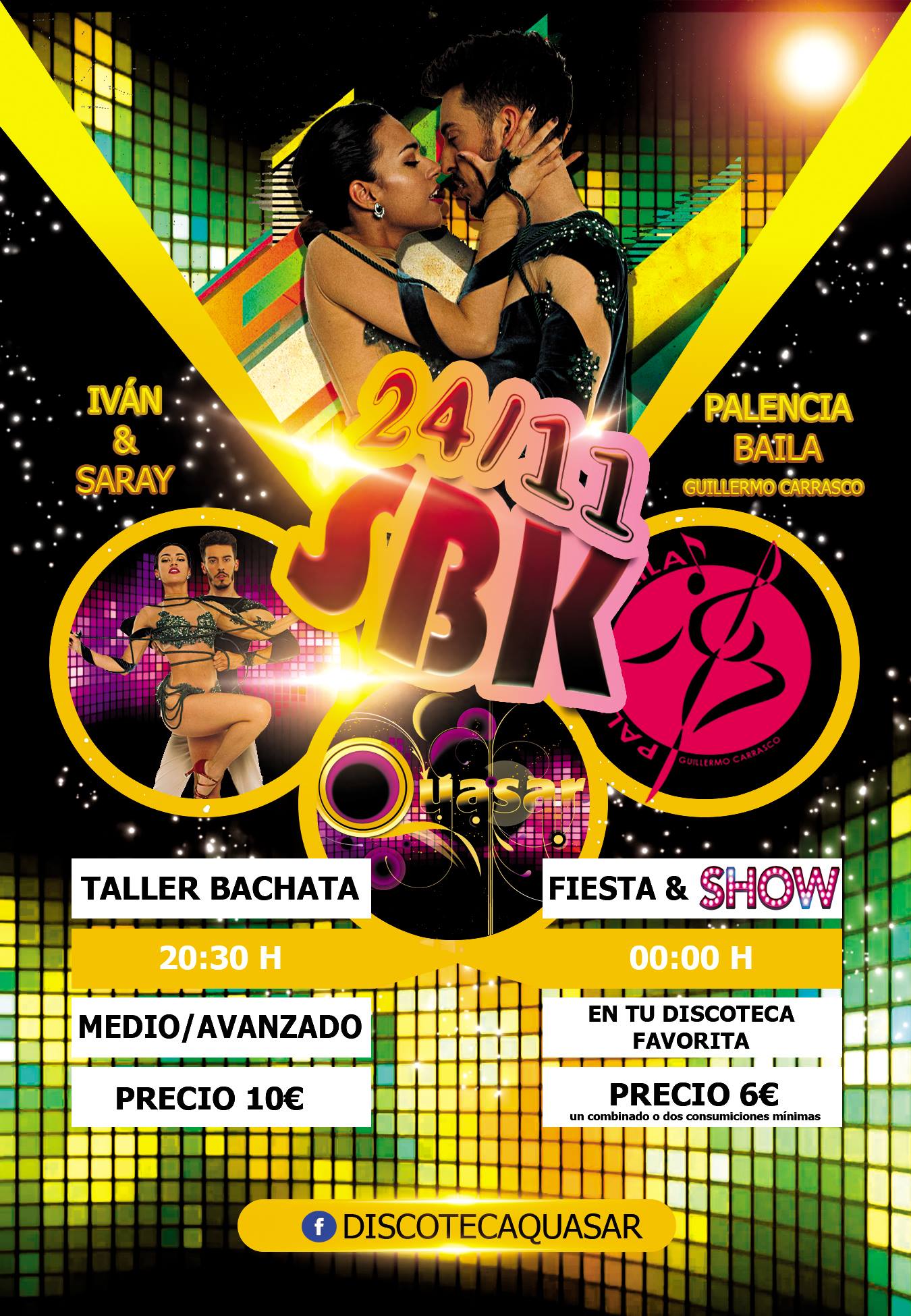 Fiesta SBK con Iván y Saray