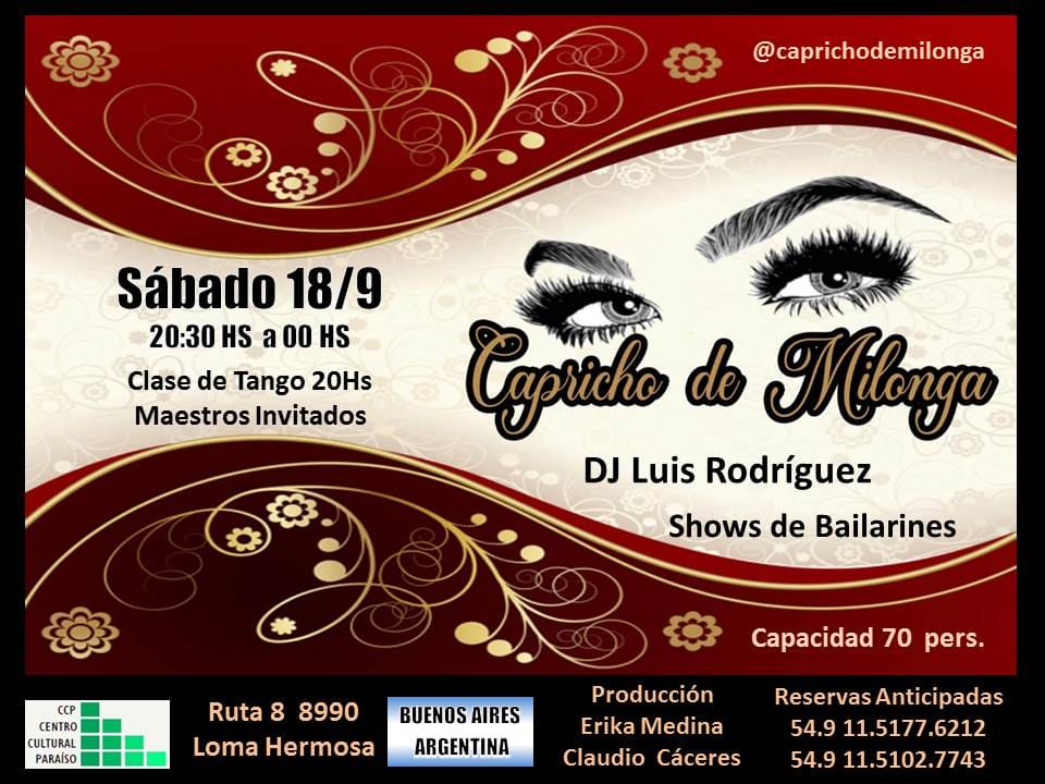 Capricho de Milonga INAUGURACIÓN