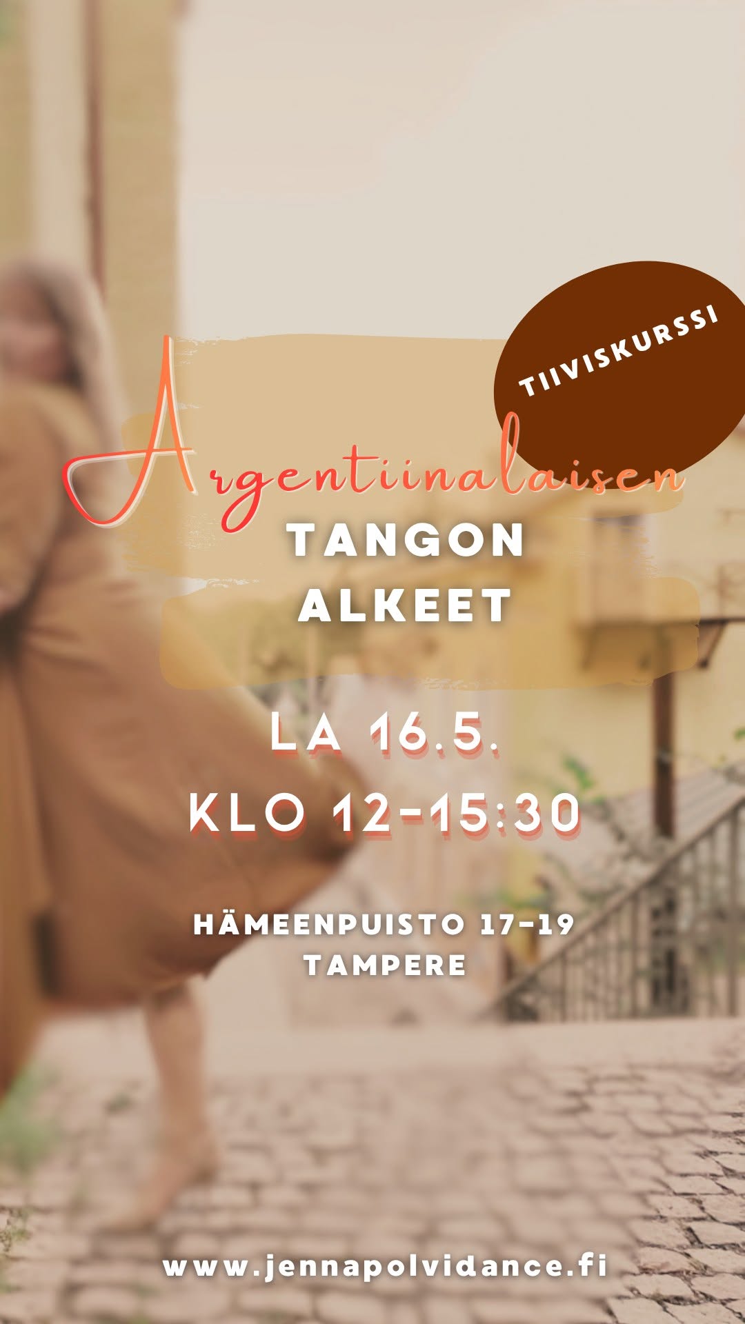 Argentiinalaisen tangon alkeet TIIVISKURSSI Tampereella