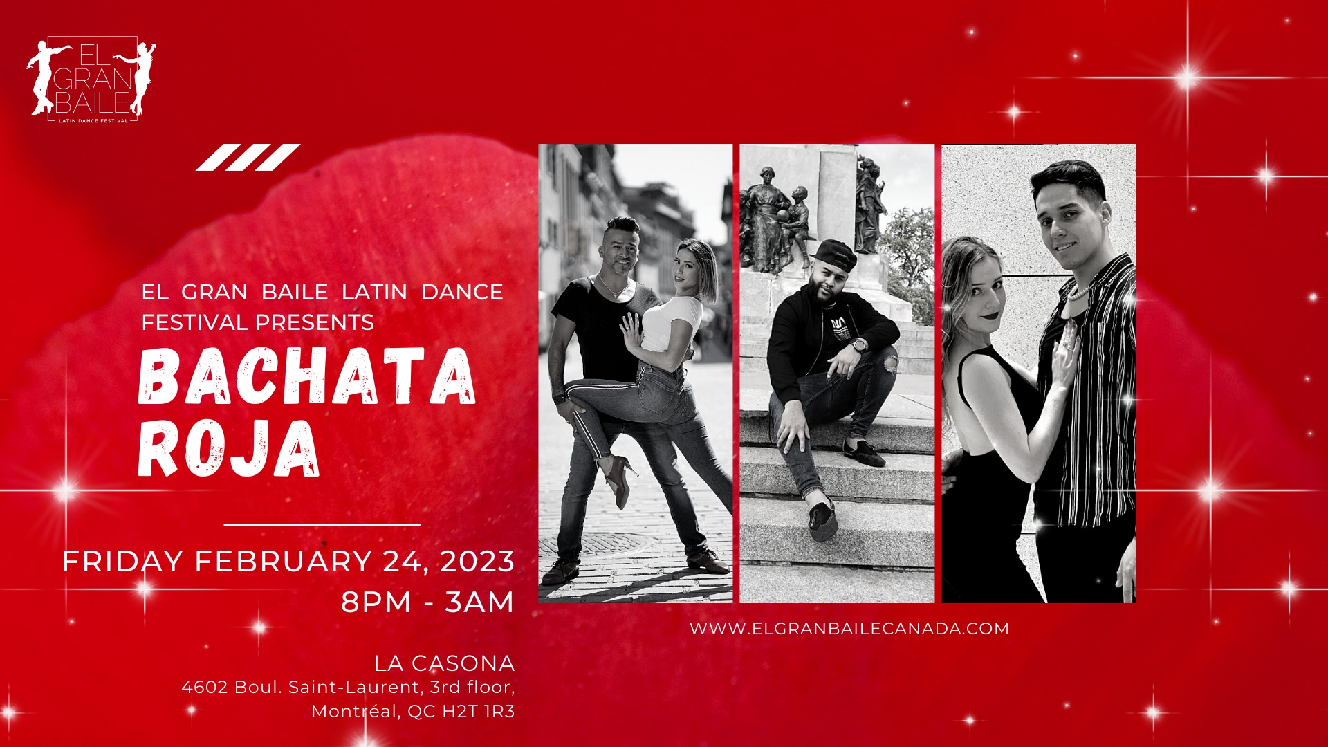 Bachata Roja - Presented by El Gran Baile Latin Dance Festival