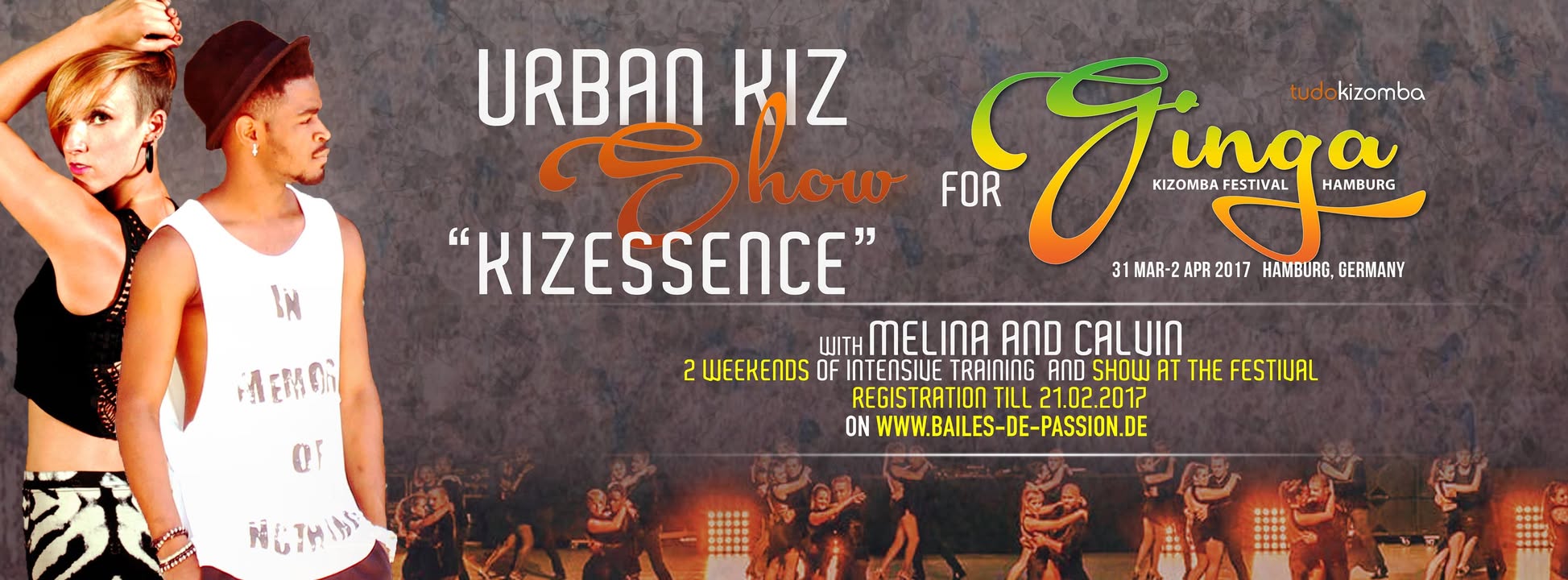 Showbootcamp "KizEssence" for Ginga Festival