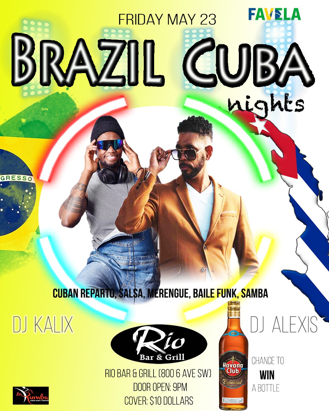 Brazil Cuba Latin Nights