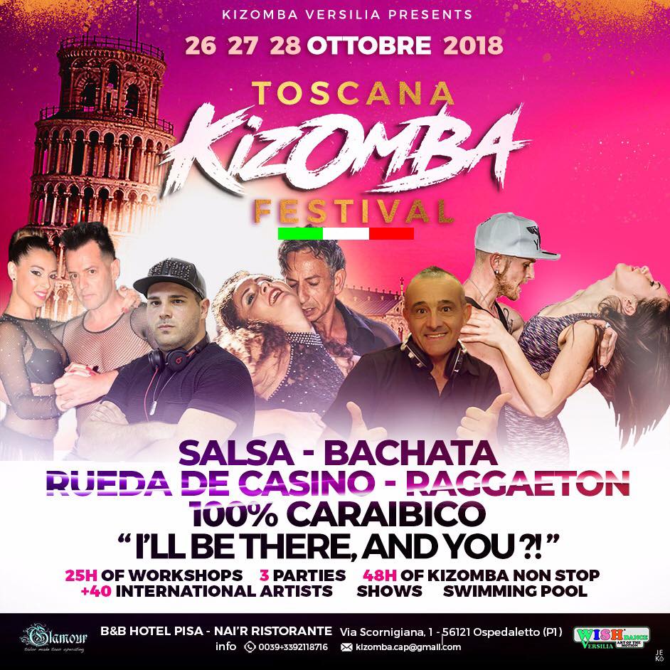 Pista tropicale-Caraibico Toscana kizomba festival 3rD PISA