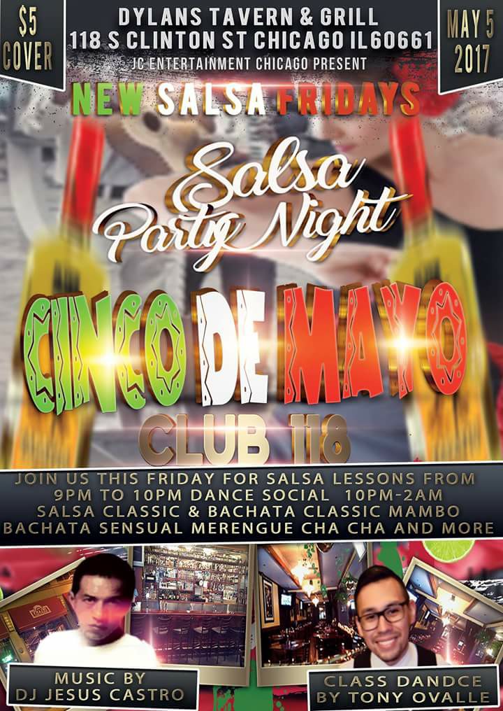 Cinco De Mayo Salsa Party Night