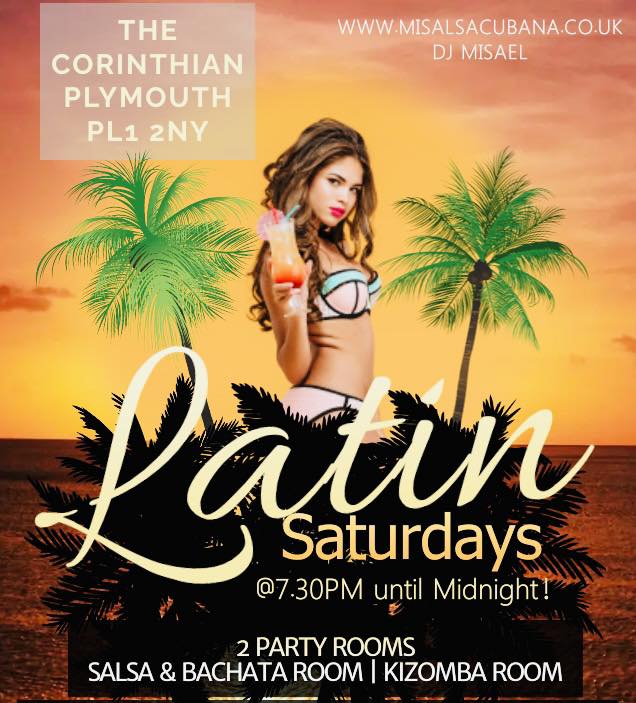 Latin Saturdays Plymouth with Two Party Rooms!