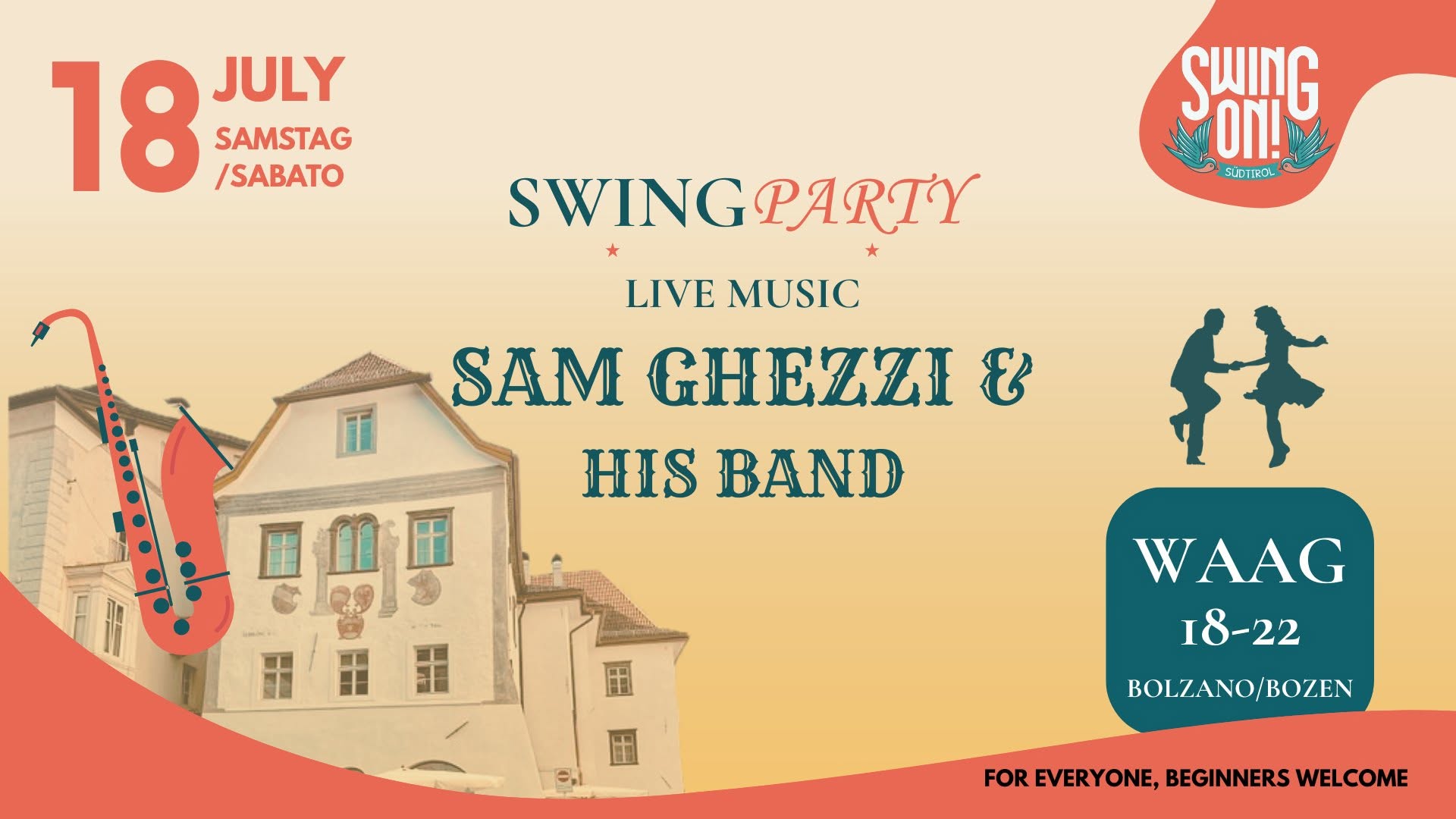 SWING PARTY with Sam Ghezzi & his band