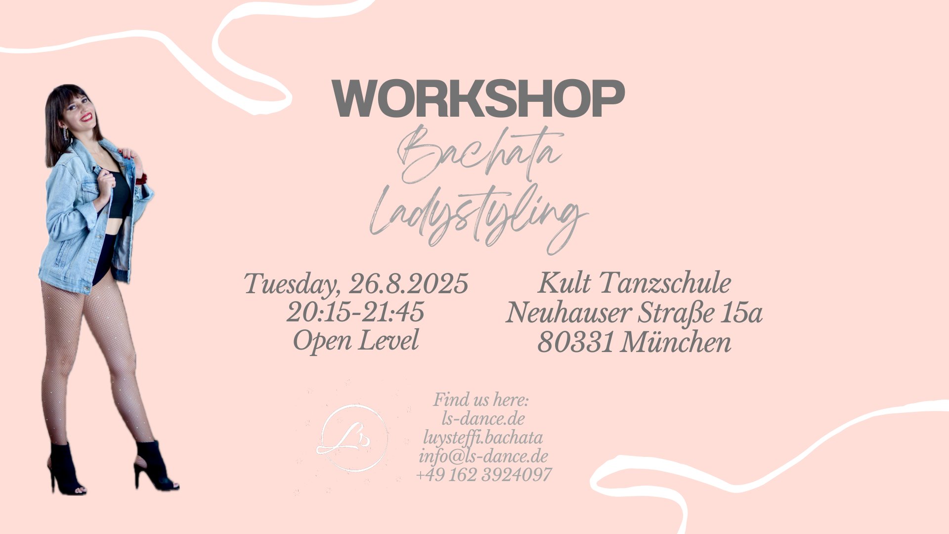 Bachata Ladystyling Workshop with Steffi - Open Level