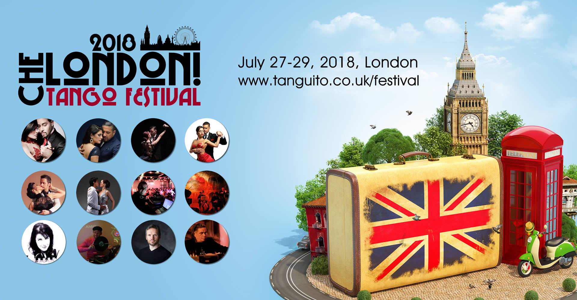 CHE London Tango Festival FRI 27 - SUN 29 July