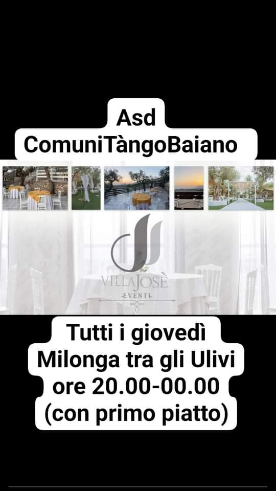 Milonga tra gli Ulivi